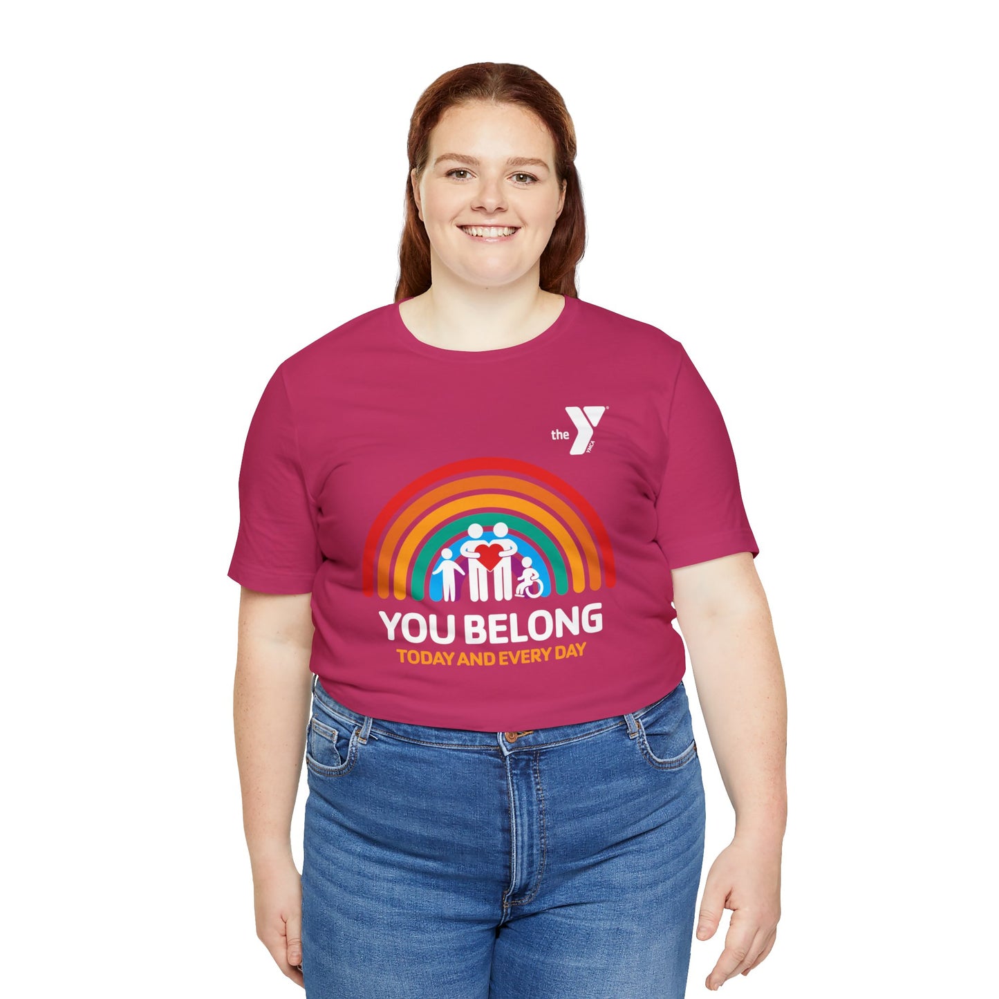 You Belong Unisex Jersey Short Sleeve Tee