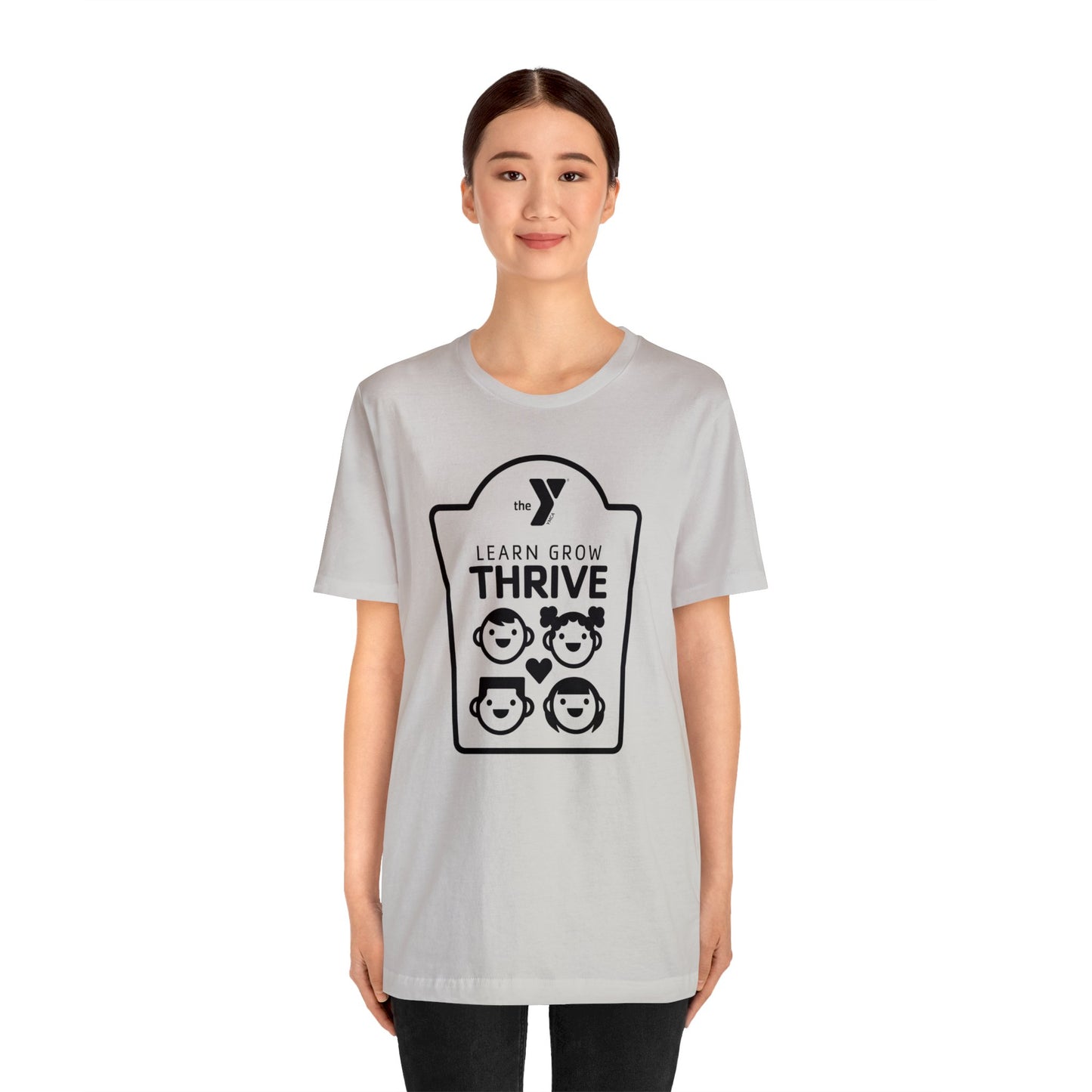 Learn Grow Thrive Unisex Jersey Short Sleeve Tee