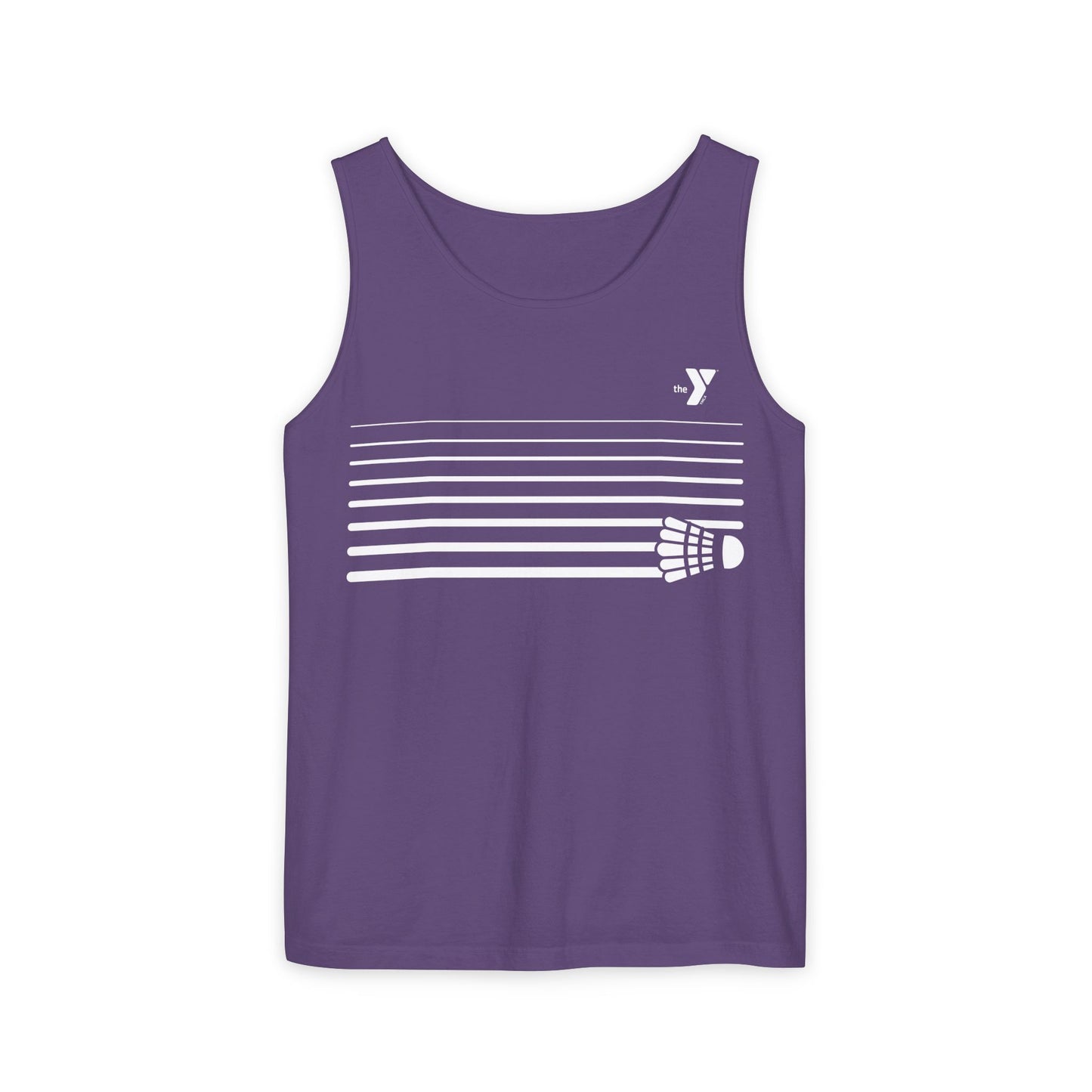 Winston Badminton Club - Unisex Garment-Dyed Tank Top