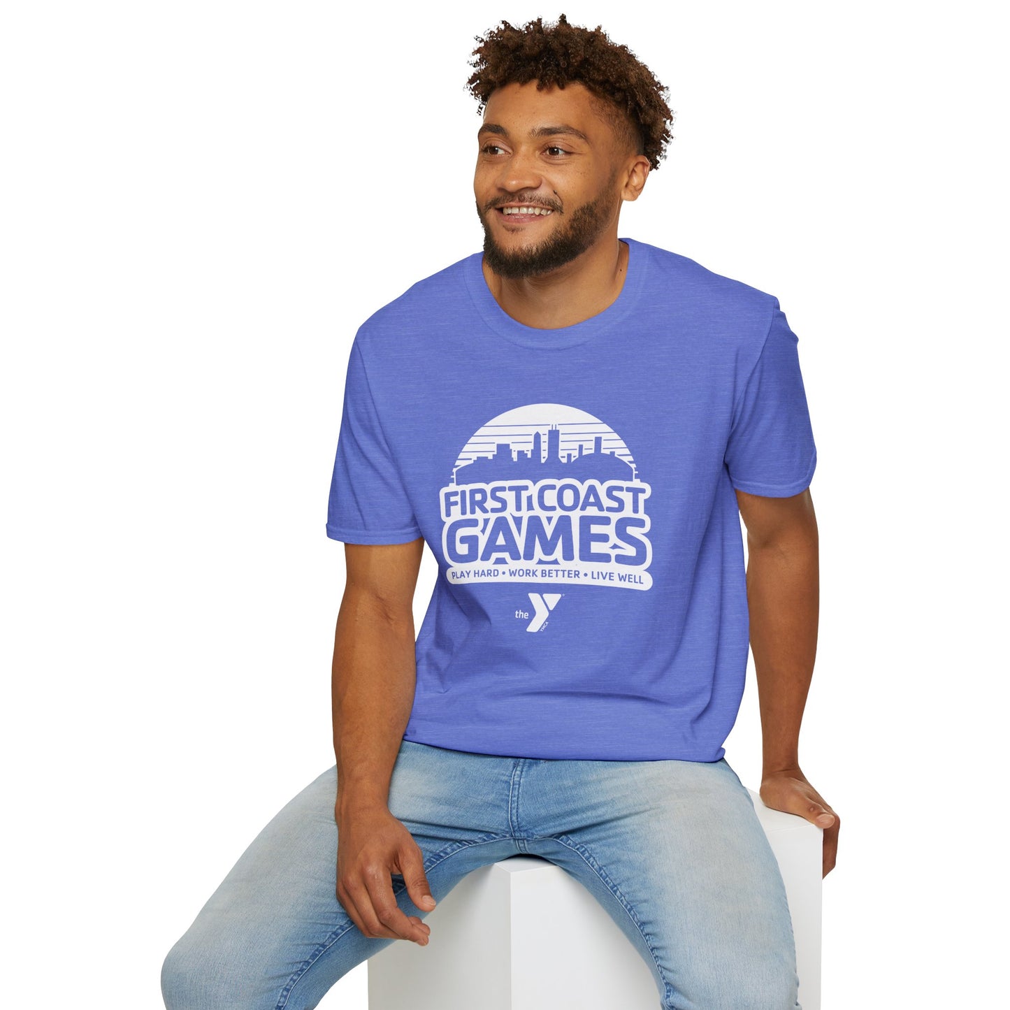 First Coast Games Skyline Unisex Softstyle T-Shirt