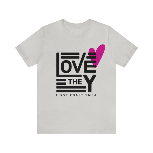 Love the Y - Grid Unisex Jersey Short Sleeve Tee