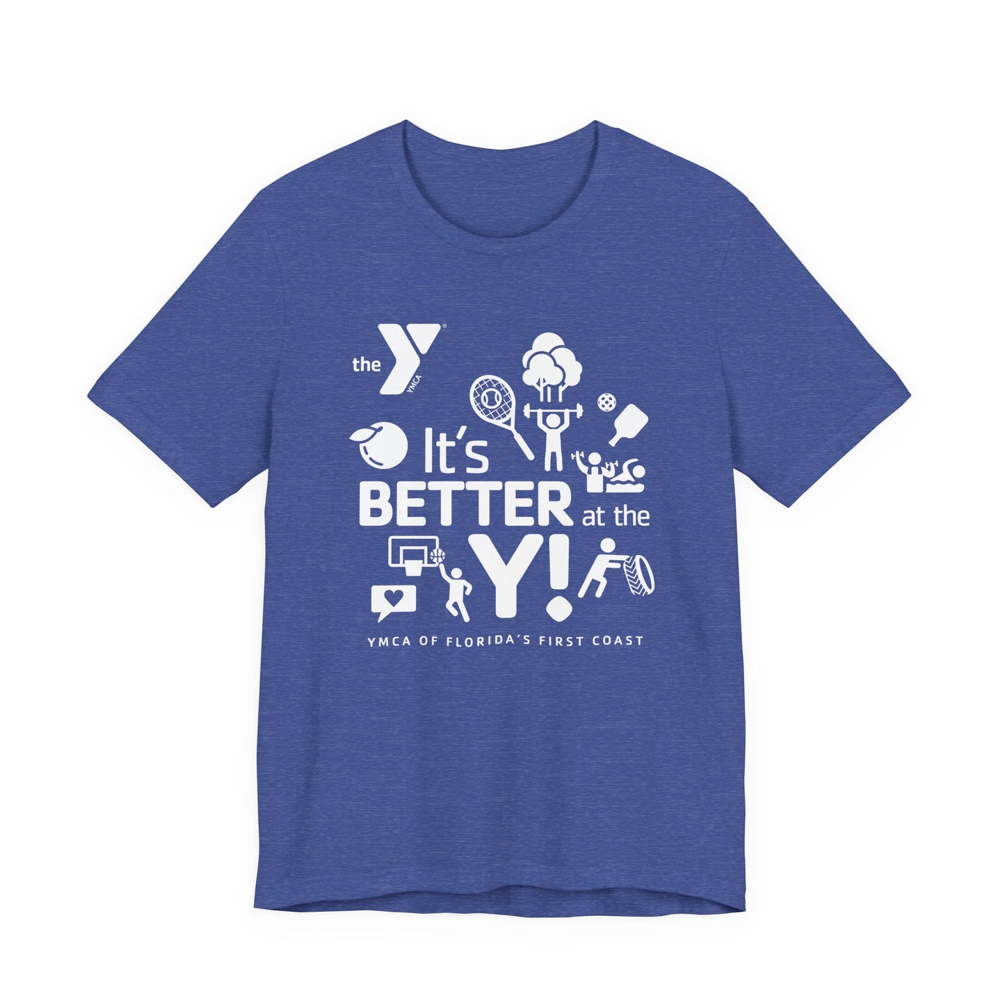 Better at the Y Unisex Jersey Short Sleeve Tee