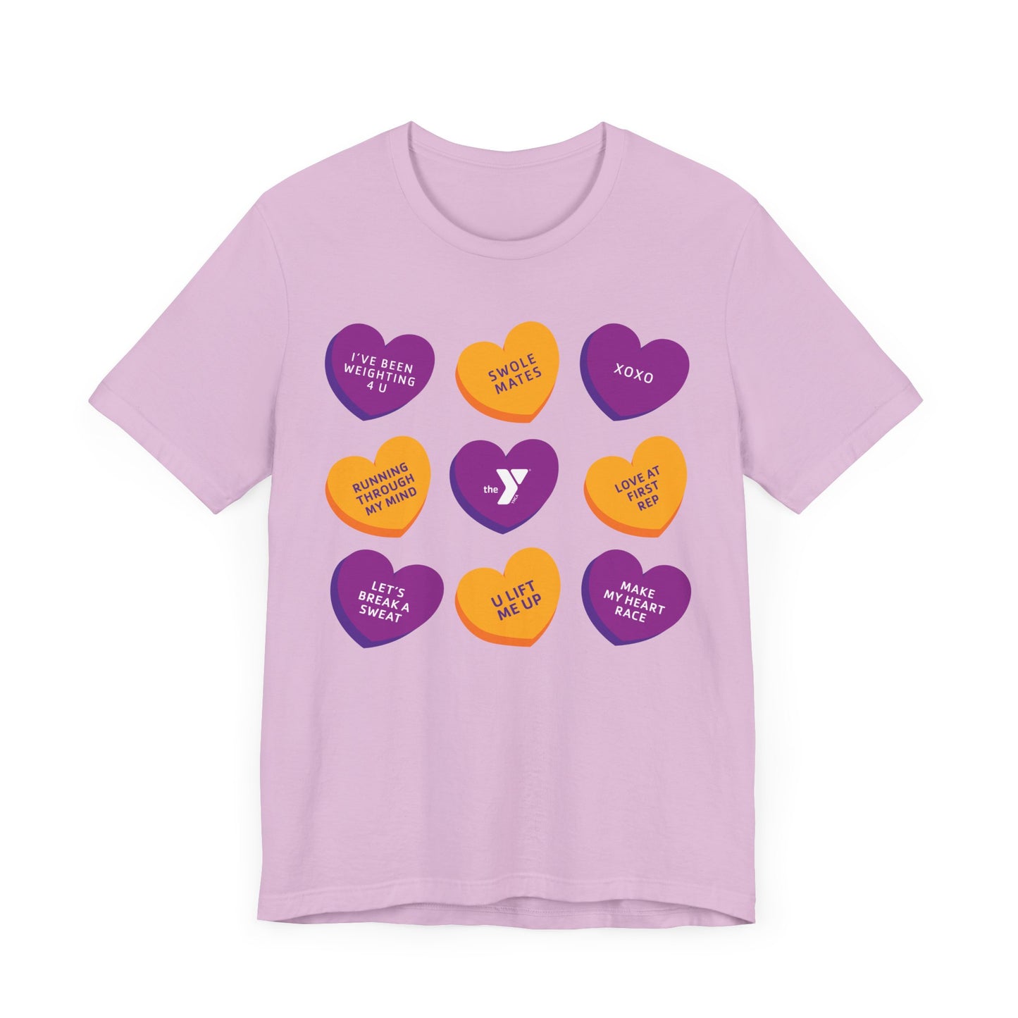 Love The Y - Conversation Hearts Short Sleeve Tee