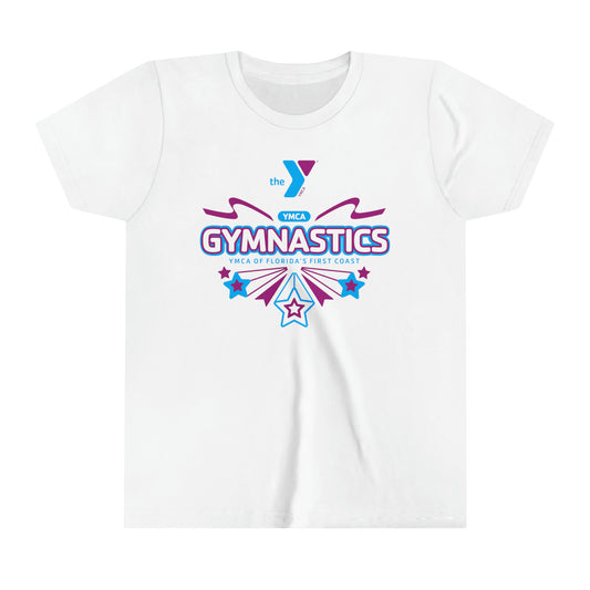 Youth Gymnastics Ribbon Short Sleeve Tee