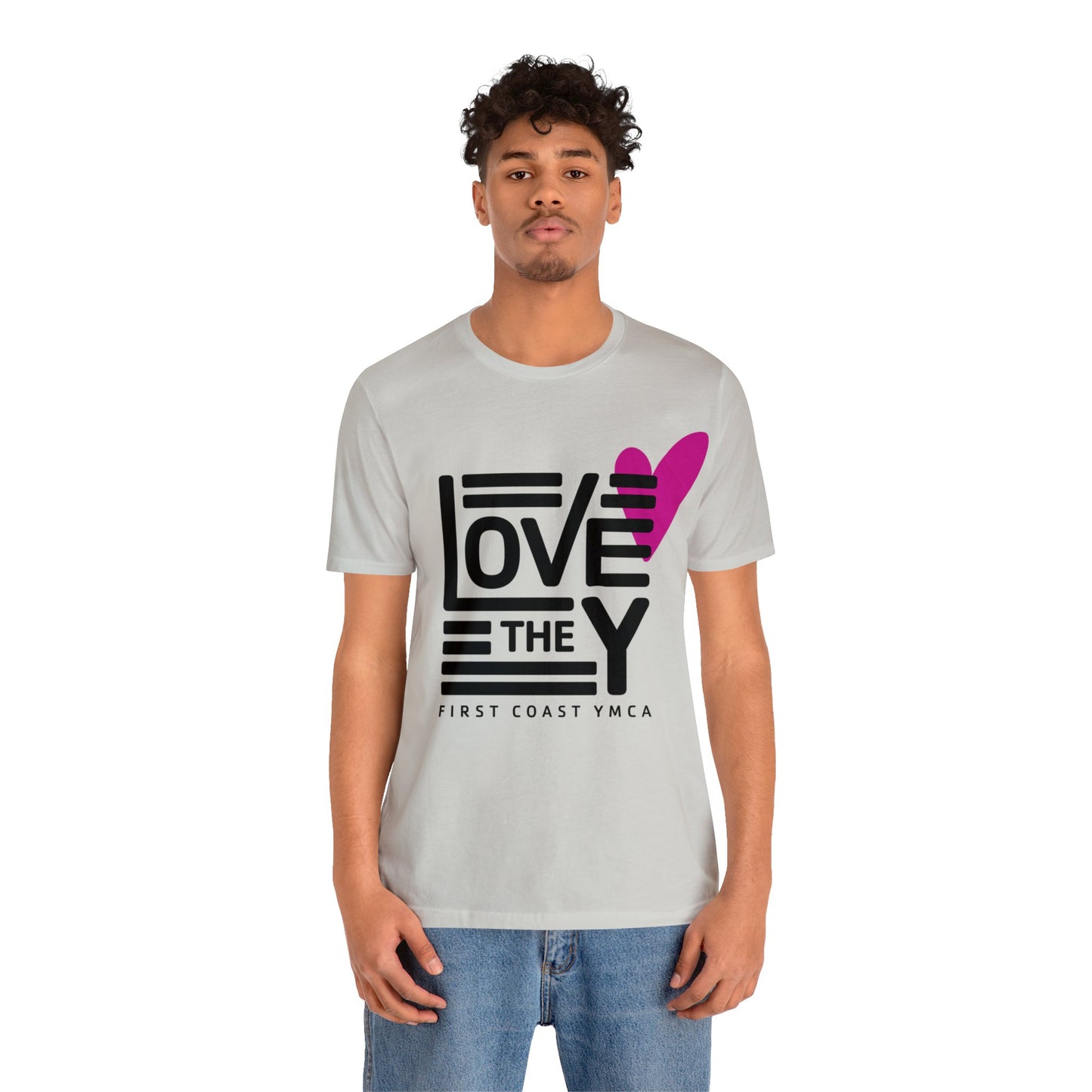 Love the Y - Grid Unisex Jersey Short Sleeve Tee