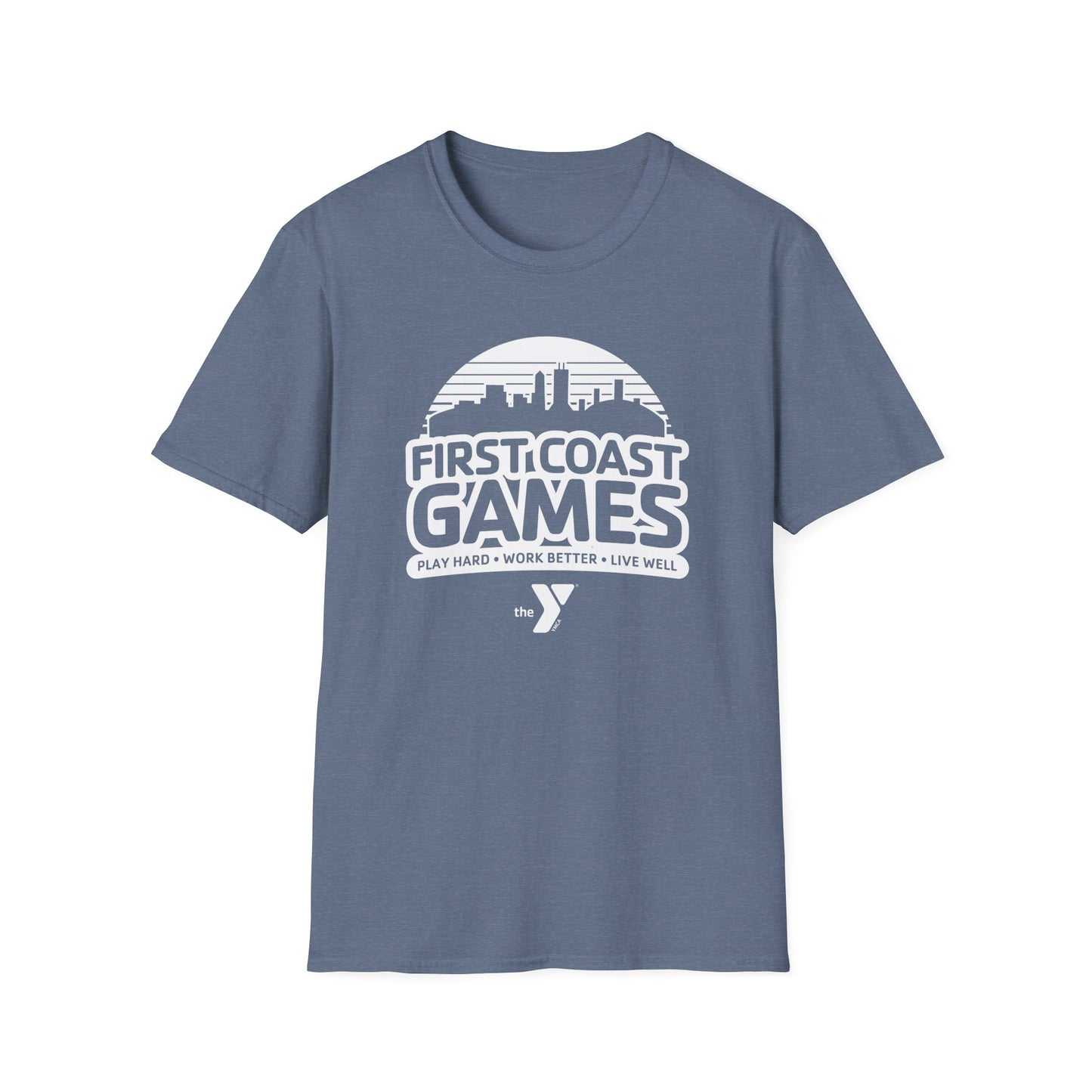 First Coast Games Skyline Unisex Softstyle T-Shirt