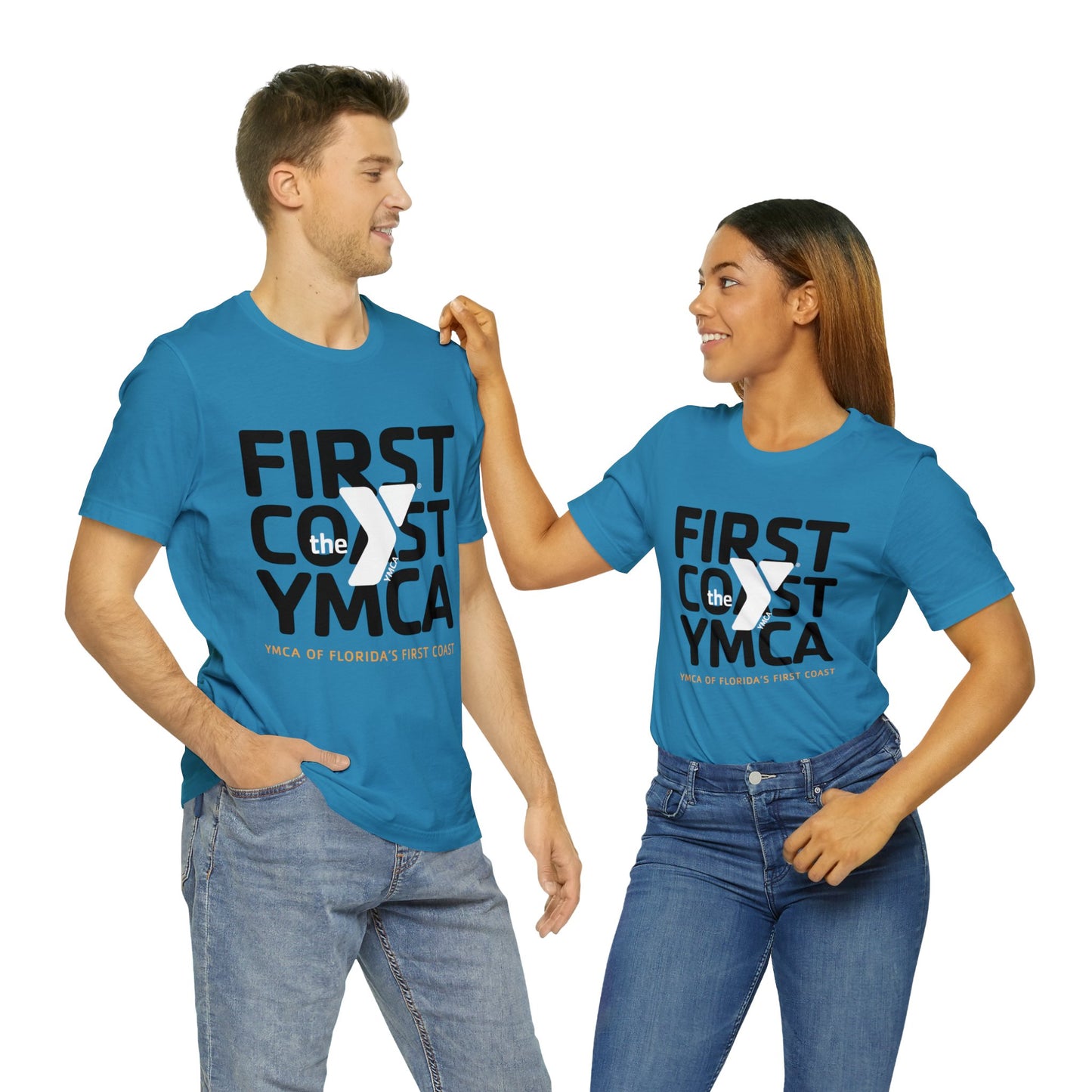 First Coast YMCA Teal Unisex Jersey Short Sleeve Tee