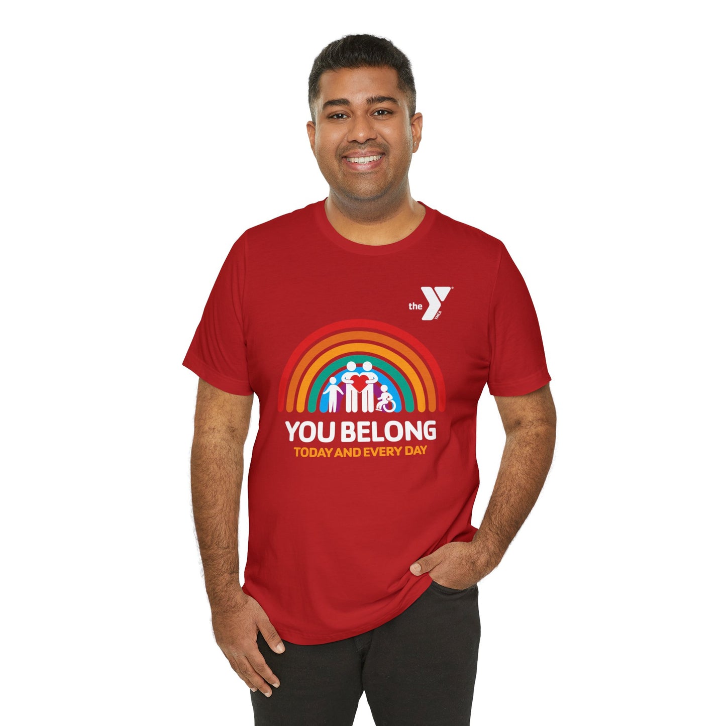 You Belong Unisex Jersey Short Sleeve Tee