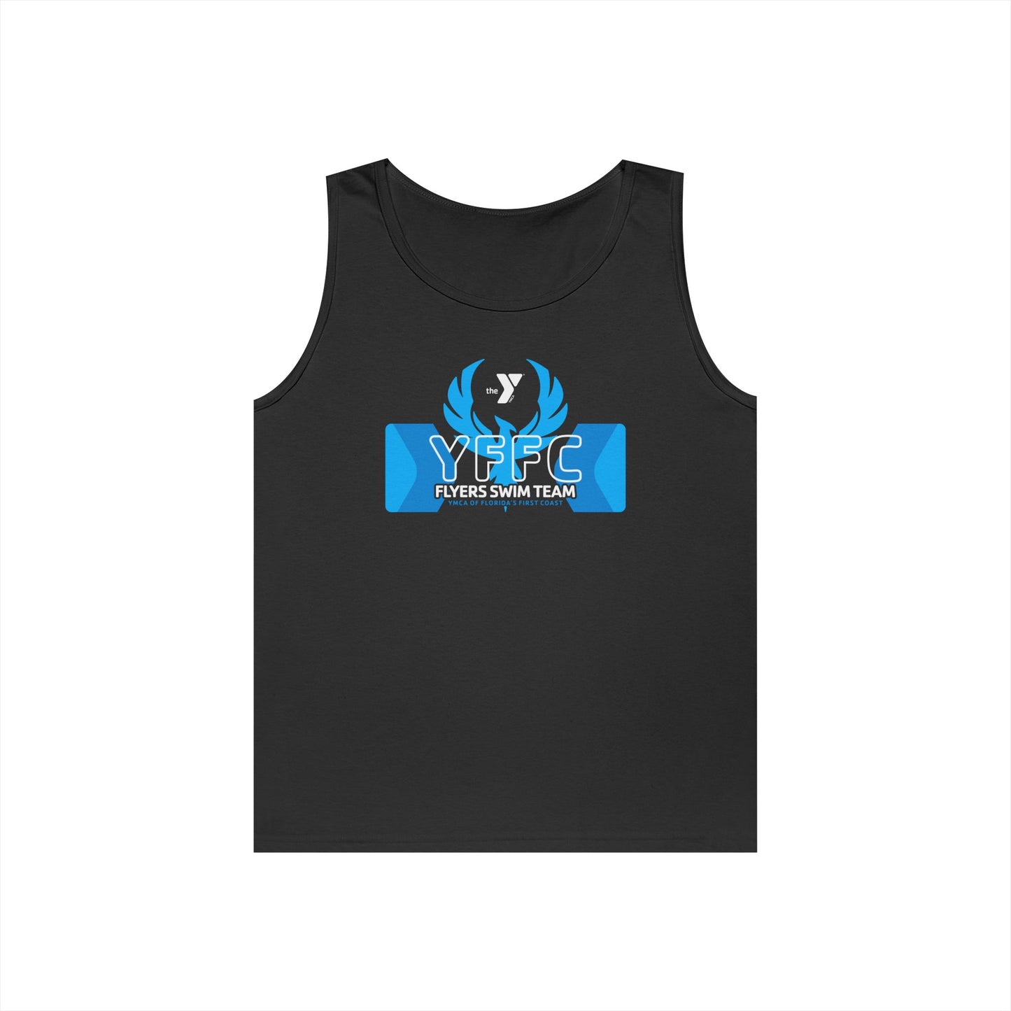 YFFC Flyers Swim Team Unisex Heavy Cotton Tank Top