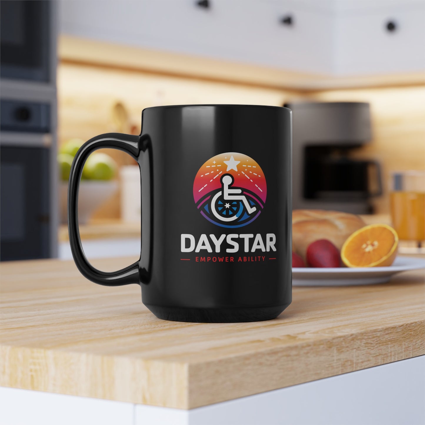 Daystar Black Mug (11oz, 15oz)