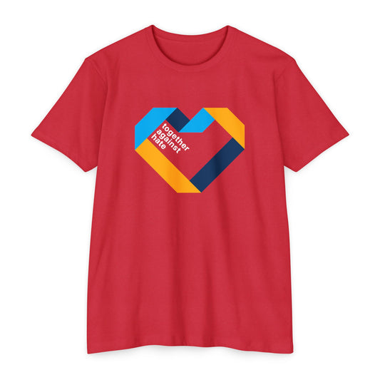 Together Against Hate - Heart Jersey Tee