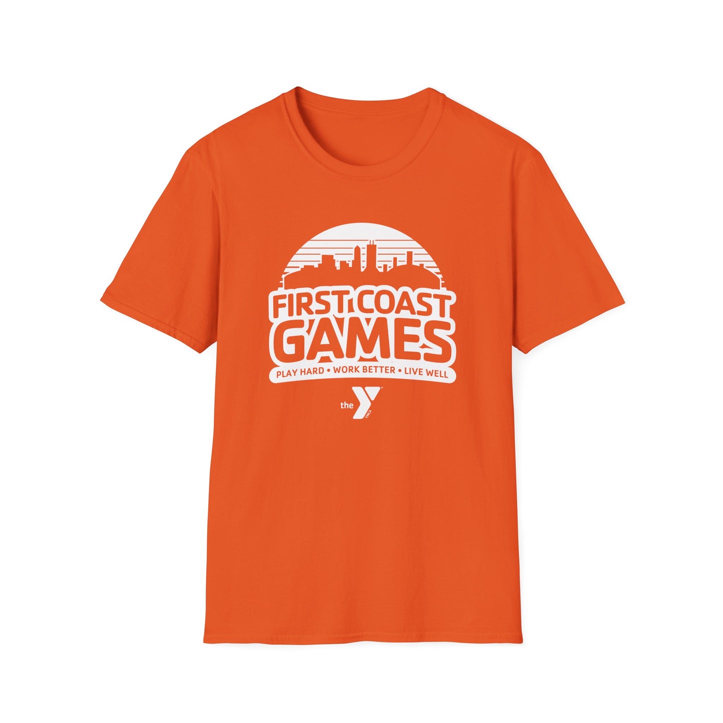 First Coast Games Skyline Unisex Softstyle T-Shirt