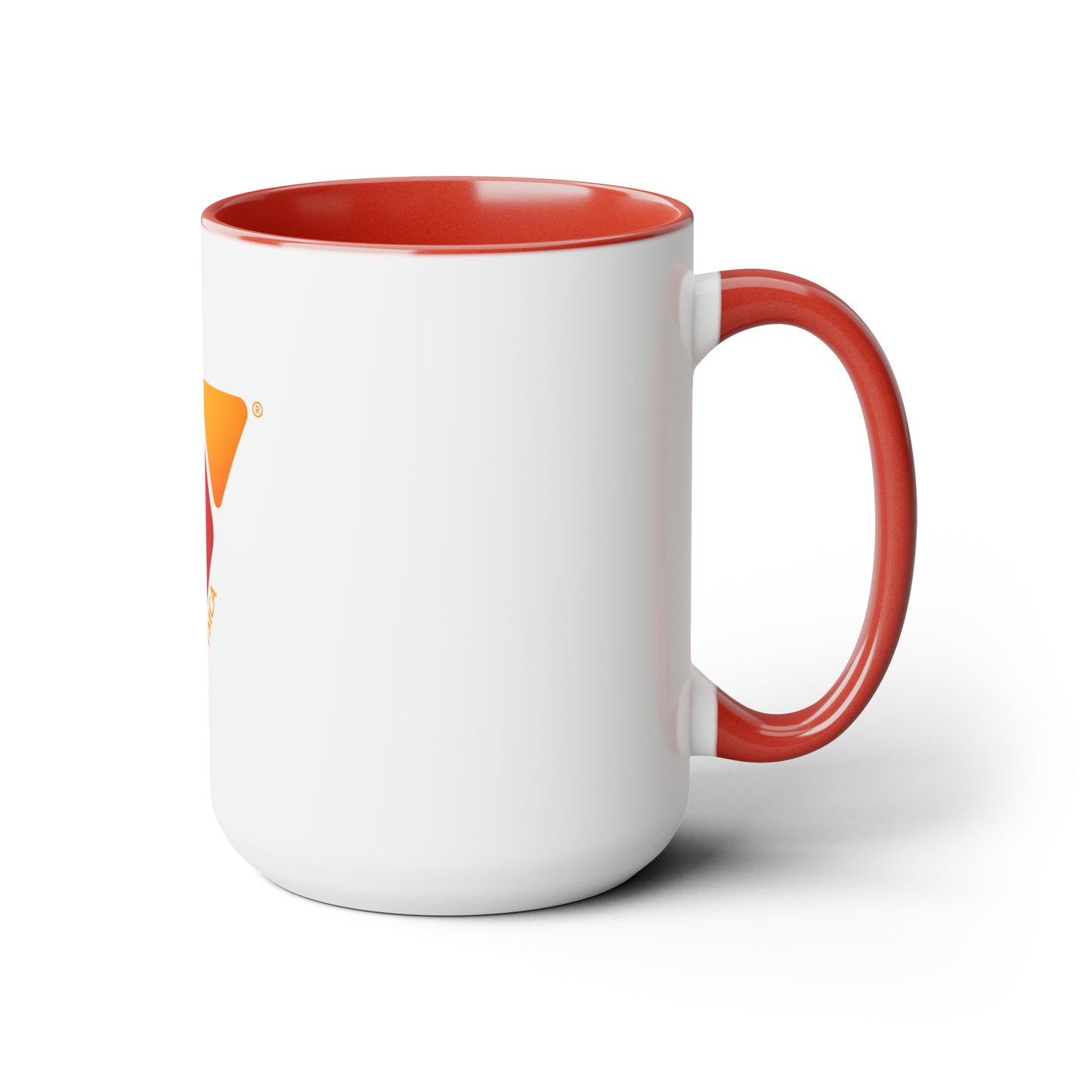 Rep the Y Two-Tone Coffee Mugs, 15oz