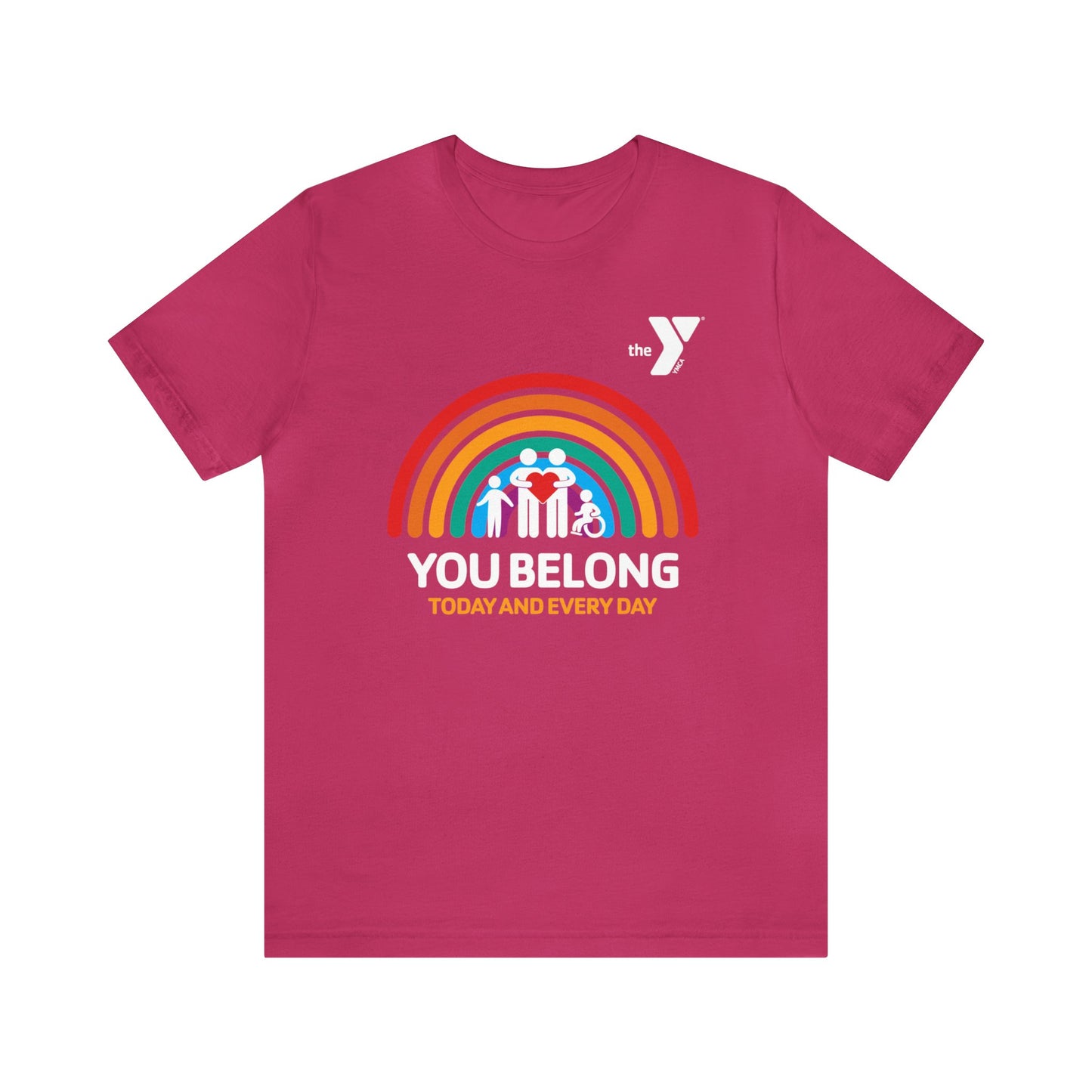 You Belong Unisex Jersey Short Sleeve Tee