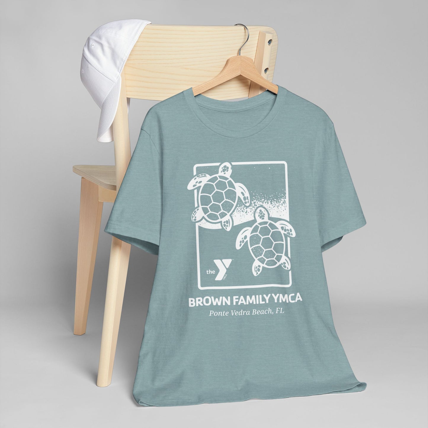 Brown Y Twin Sea Turtles Unisex Jersey T-Shirt