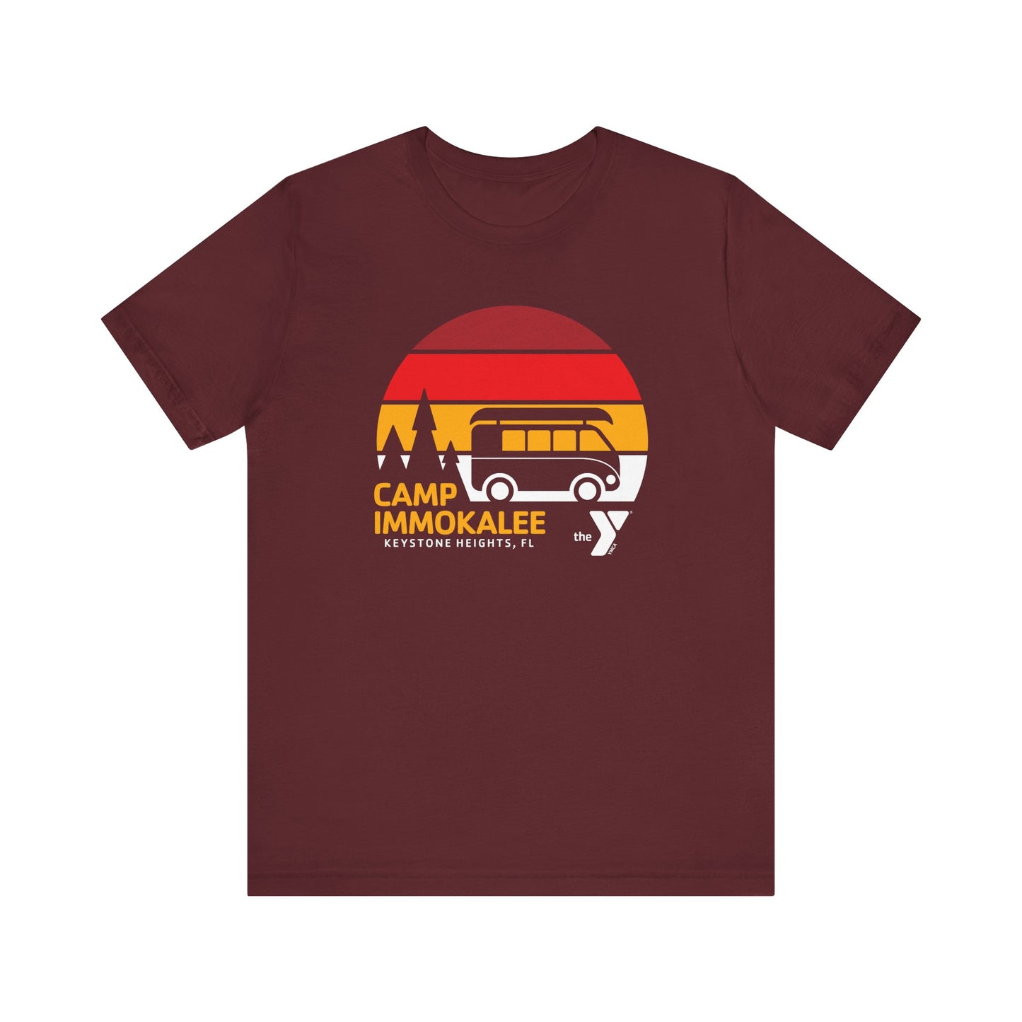 Camp Immokalee Sunset Van Short Sleeve Tee