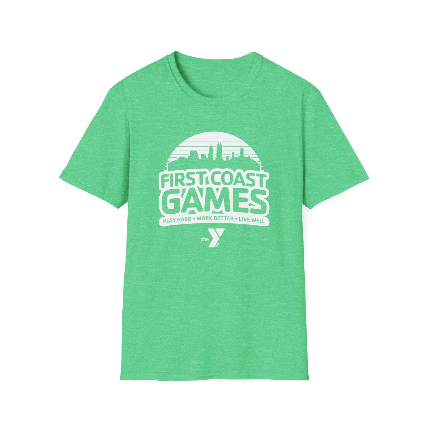 First Coast Games Skyline Unisex Softstyle T-Shirt