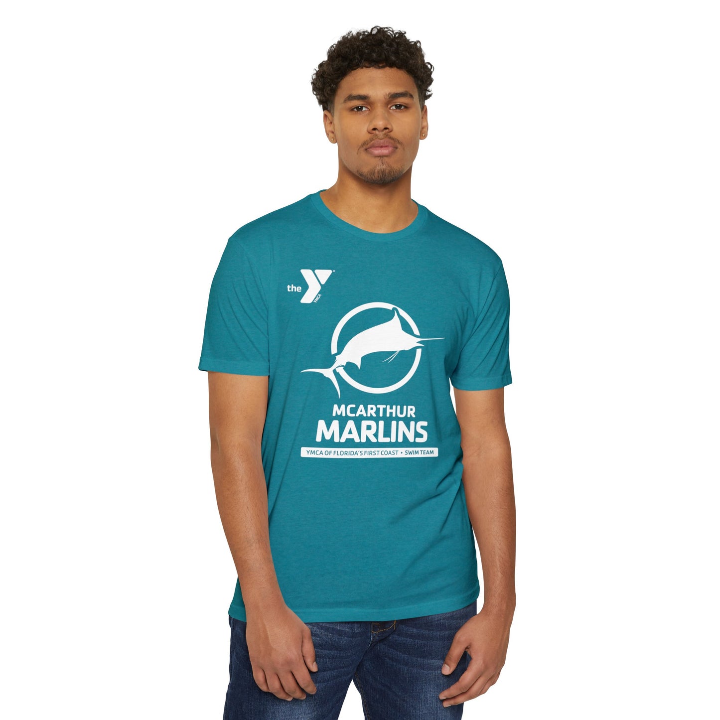 McArthur Marlins Unisex CVC Jersey T-shirt