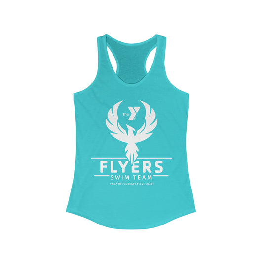 Flyers Swim Team - Women's Ideal Racerback Tank