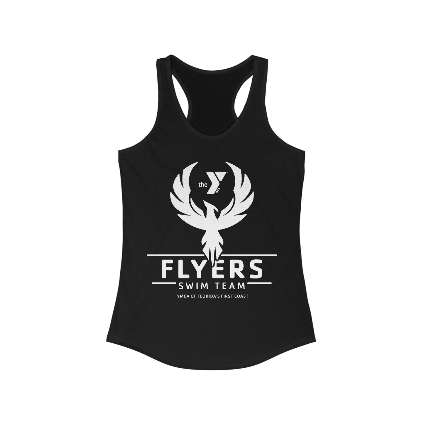 Flyers Swim Team - Women's Ideal Racerback Tank