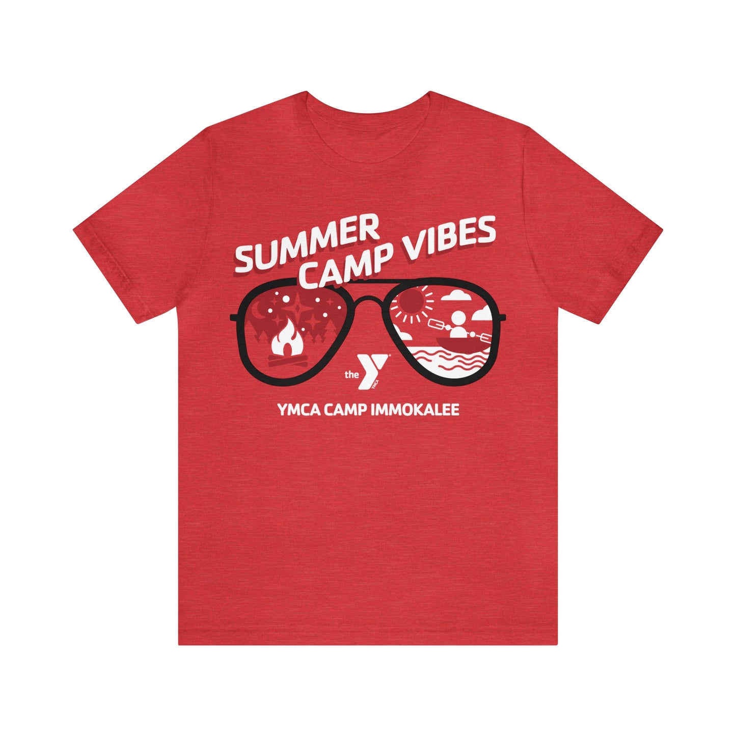 Summer Camp Vibes Unisex Jersey Short Sleeve Tee