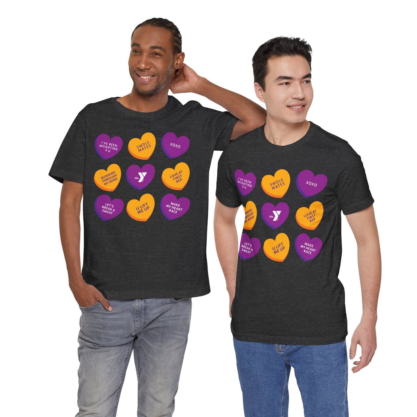 Love The Y - Conversation Hearts Short Sleeve Tee