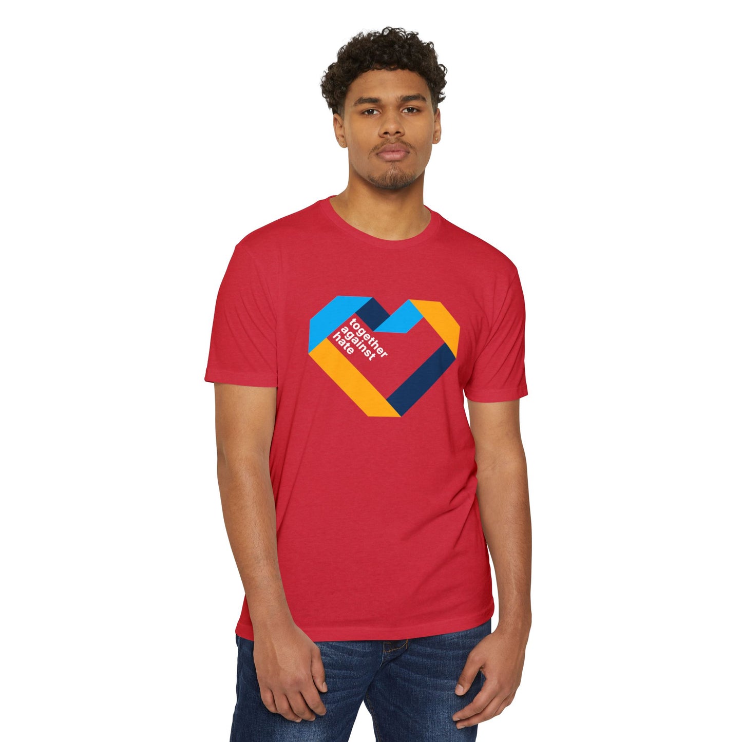 Together Against Hate - Heart Jersey Tee