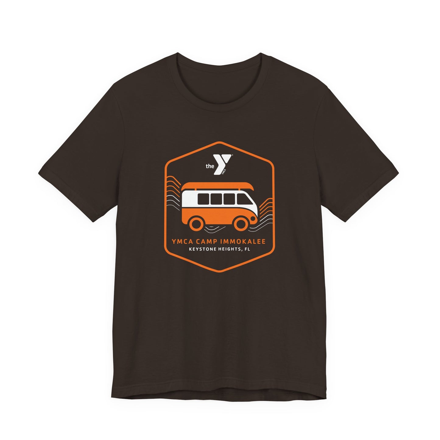 Camp Immokalee Orange Van Short Sleeve Tee