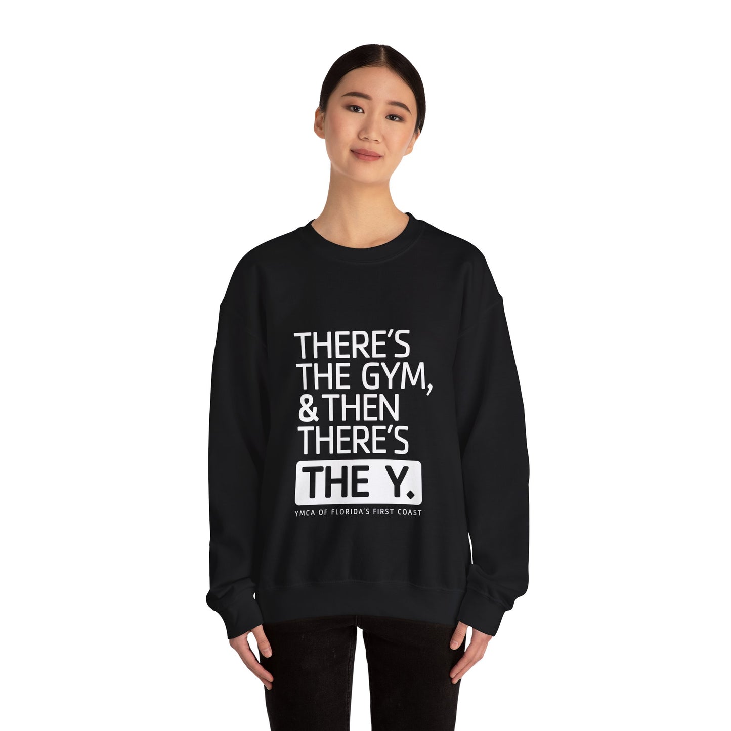 There's the Y Unisex Heavy Blend™ Crewneck Sweatshirt