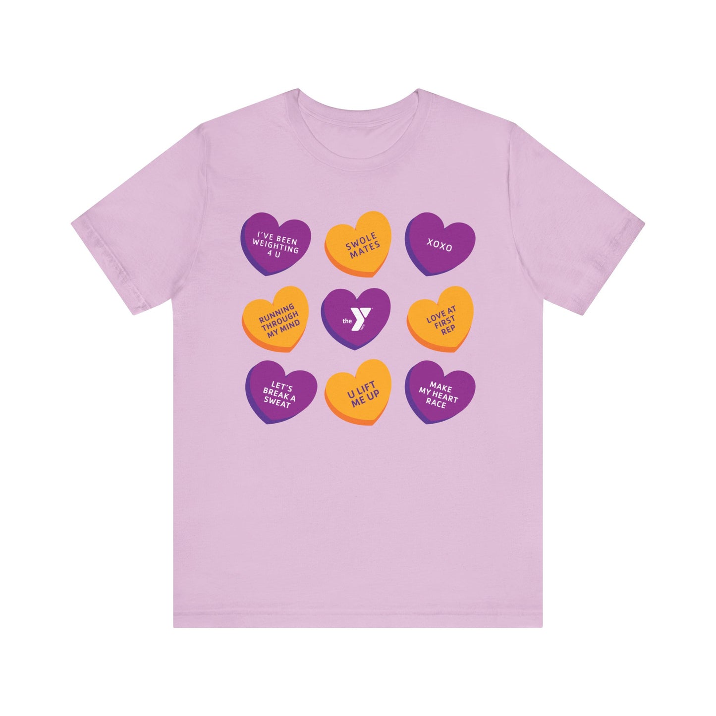 Love The Y - Conversation Hearts Short Sleeve Tee