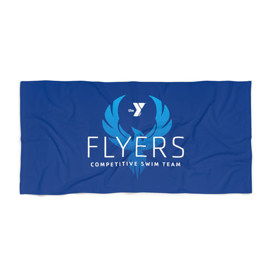 Flyers Swim Team Beach Towel