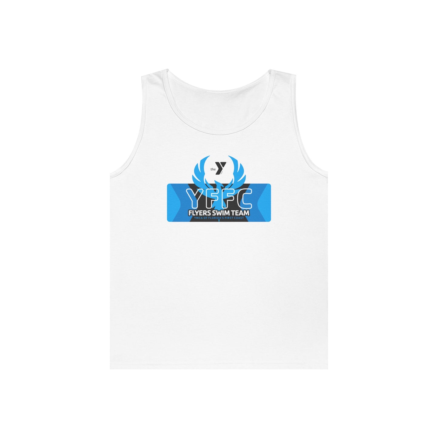 YFFC Flyers Swim Team Unisex Heavy Cotton Tank Top