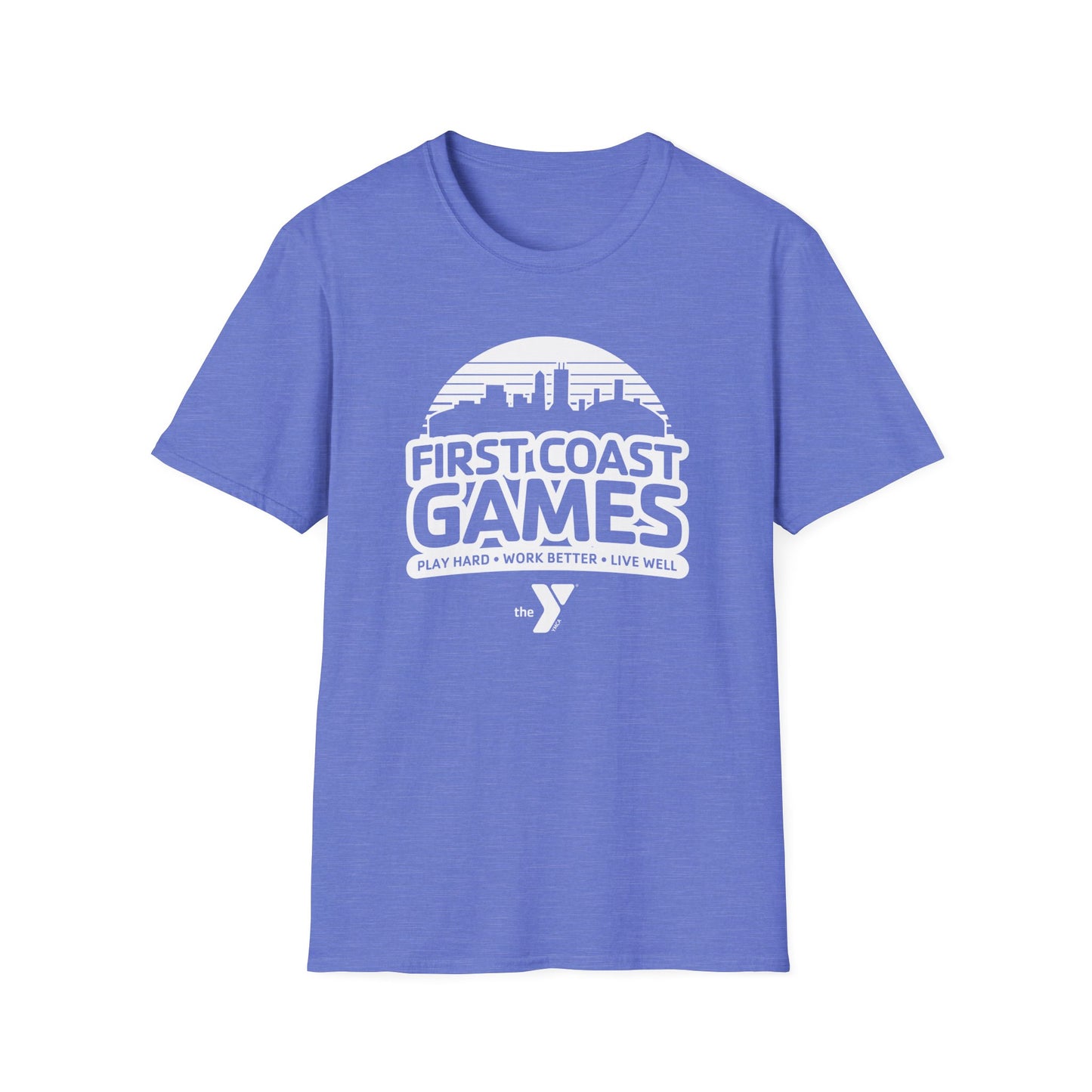 First Coast Games Skyline Unisex Softstyle T-Shirt