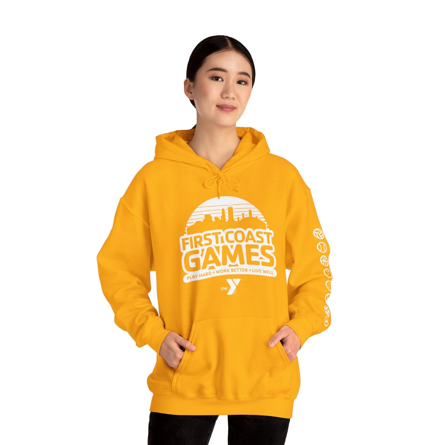 First Coast Games Unisex Heavy Blend™ Hooded Sweatshirt