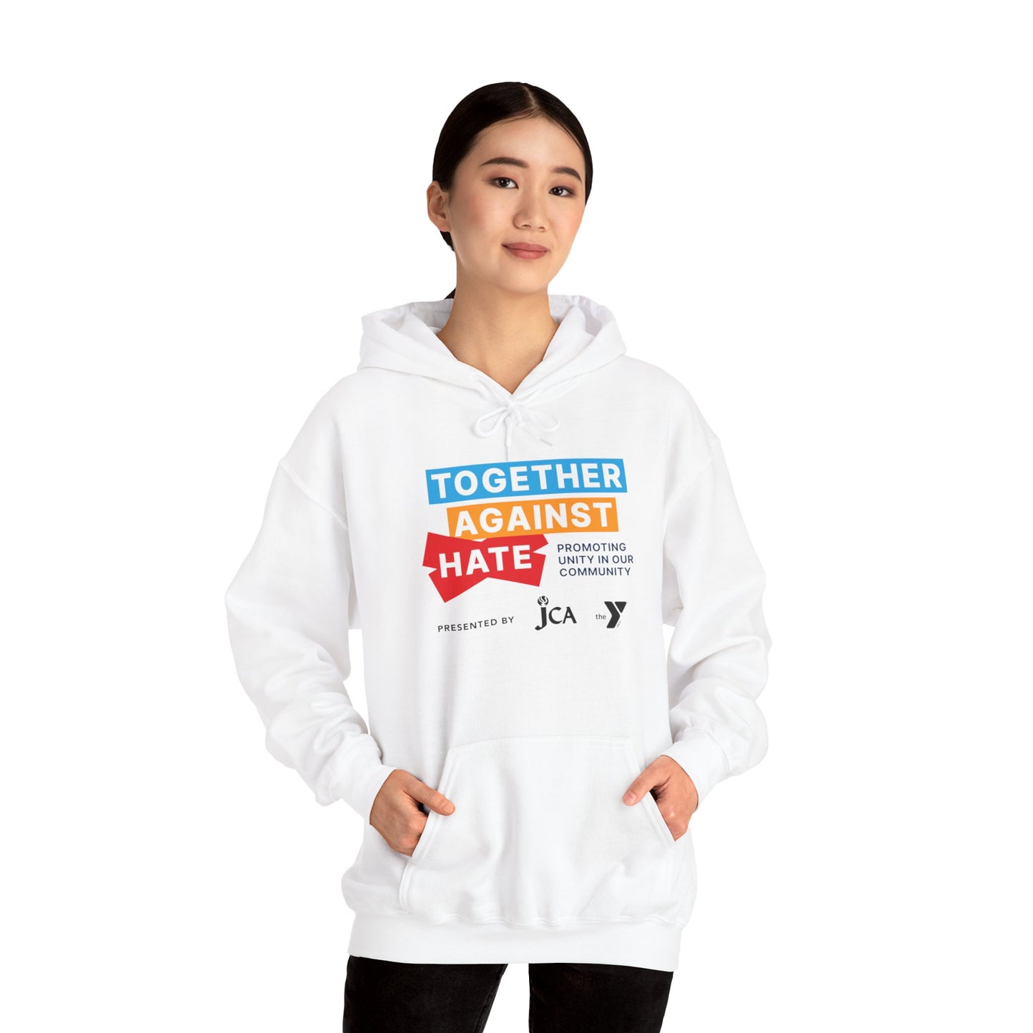 Together Against Hate - Unisex Heavy Blend™ Hooded Sweatshirt