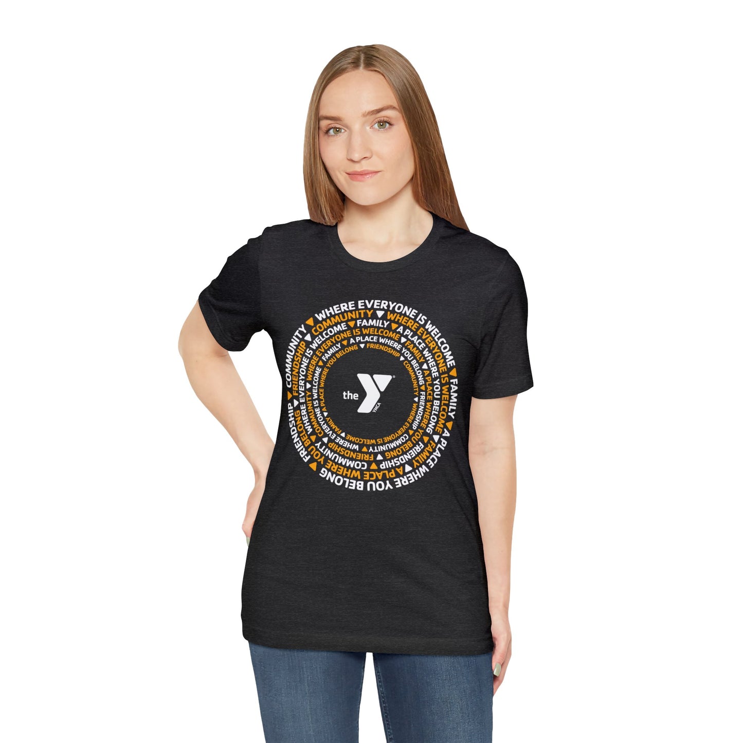 Circles Unisex Jersey Short Sleeve Tee