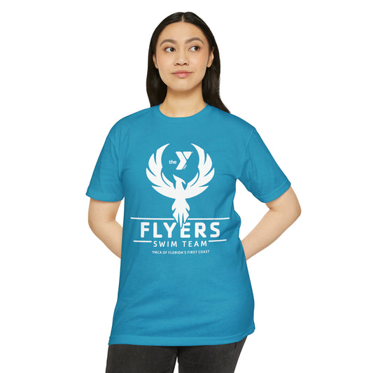 Flyers Swim Team Unisex CVC Jersey T-shirt