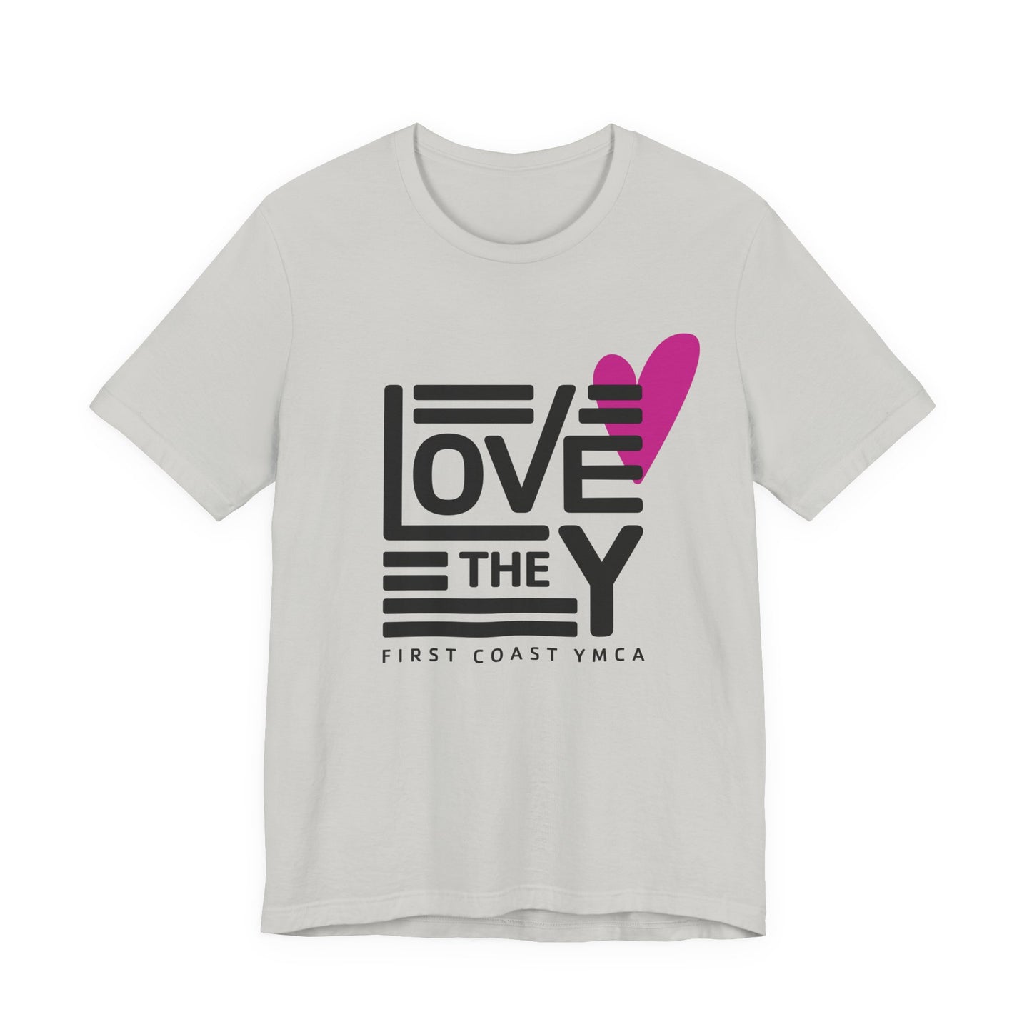 Love the Y - Grid Unisex Jersey Short Sleeve Tee