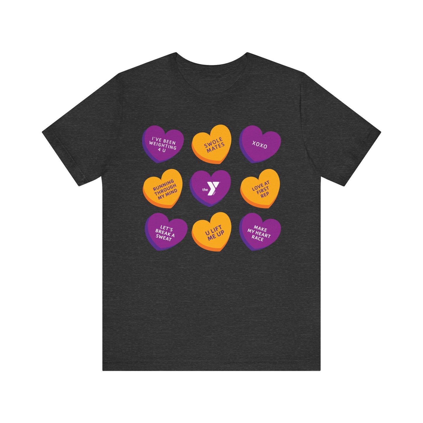 Love The Y - Conversation Hearts Short Sleeve Tee