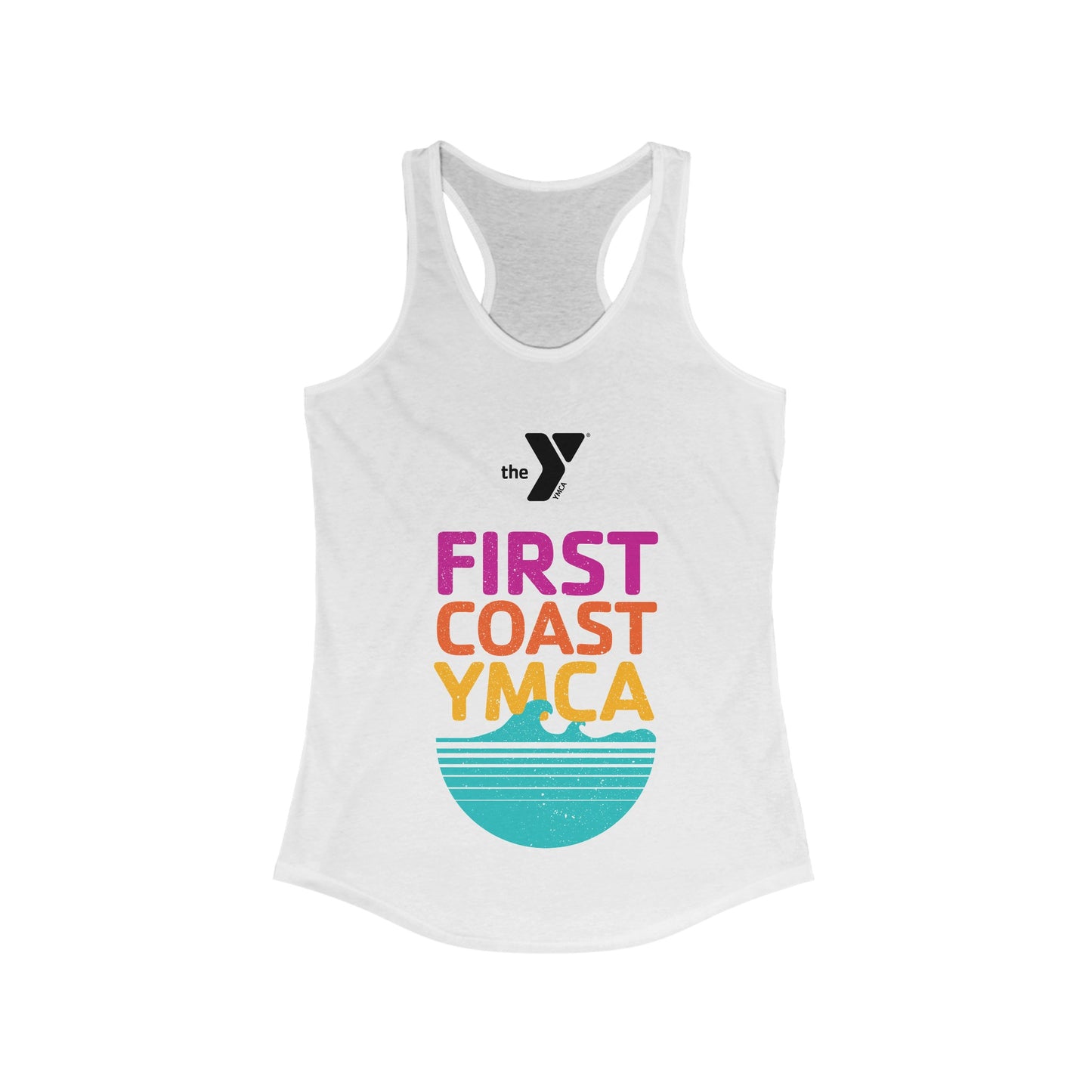 Summer Vibes - Waves Women's Ideal Racerback Tank