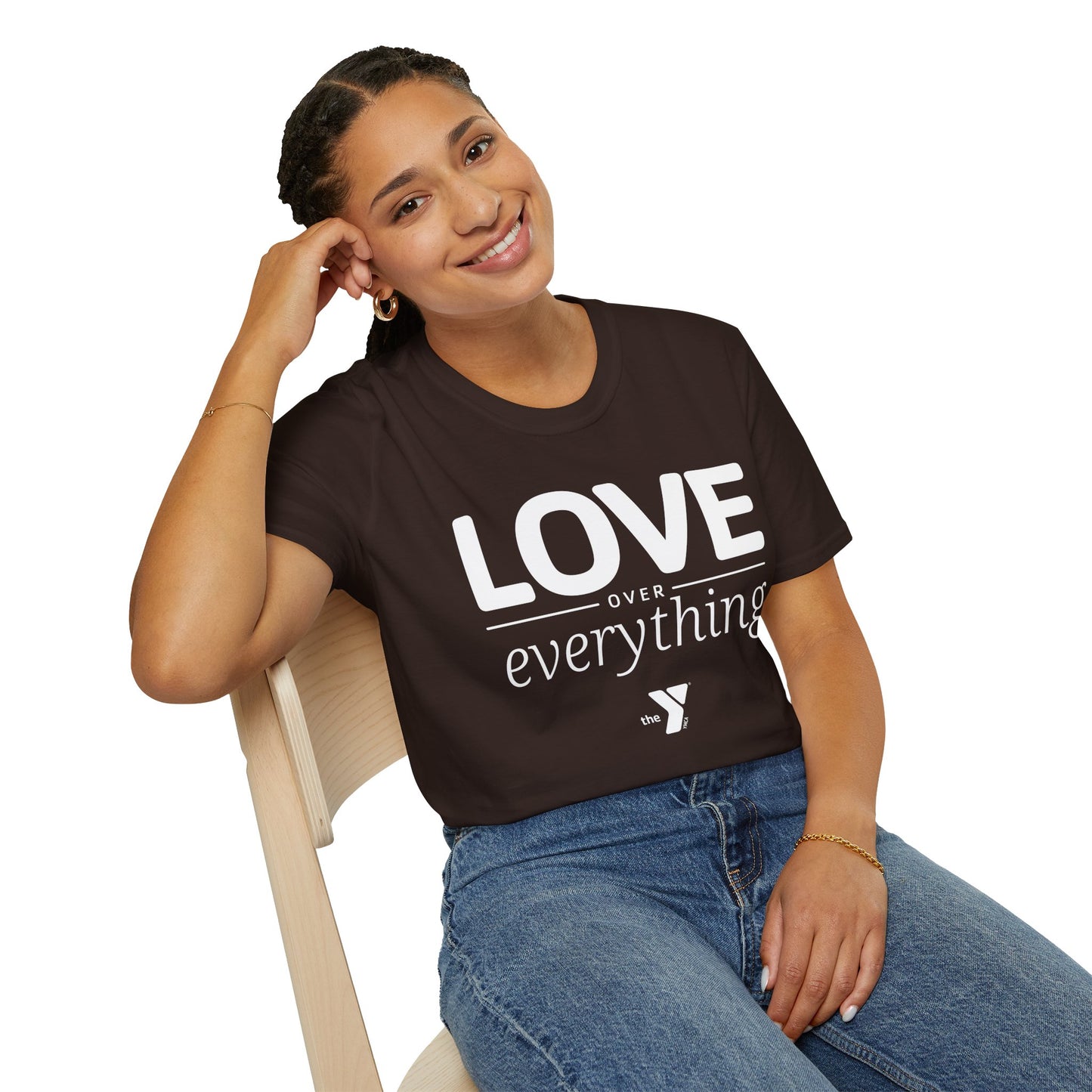 Love The Y - Love Over Everything Unisex Softstyle T-Shirt