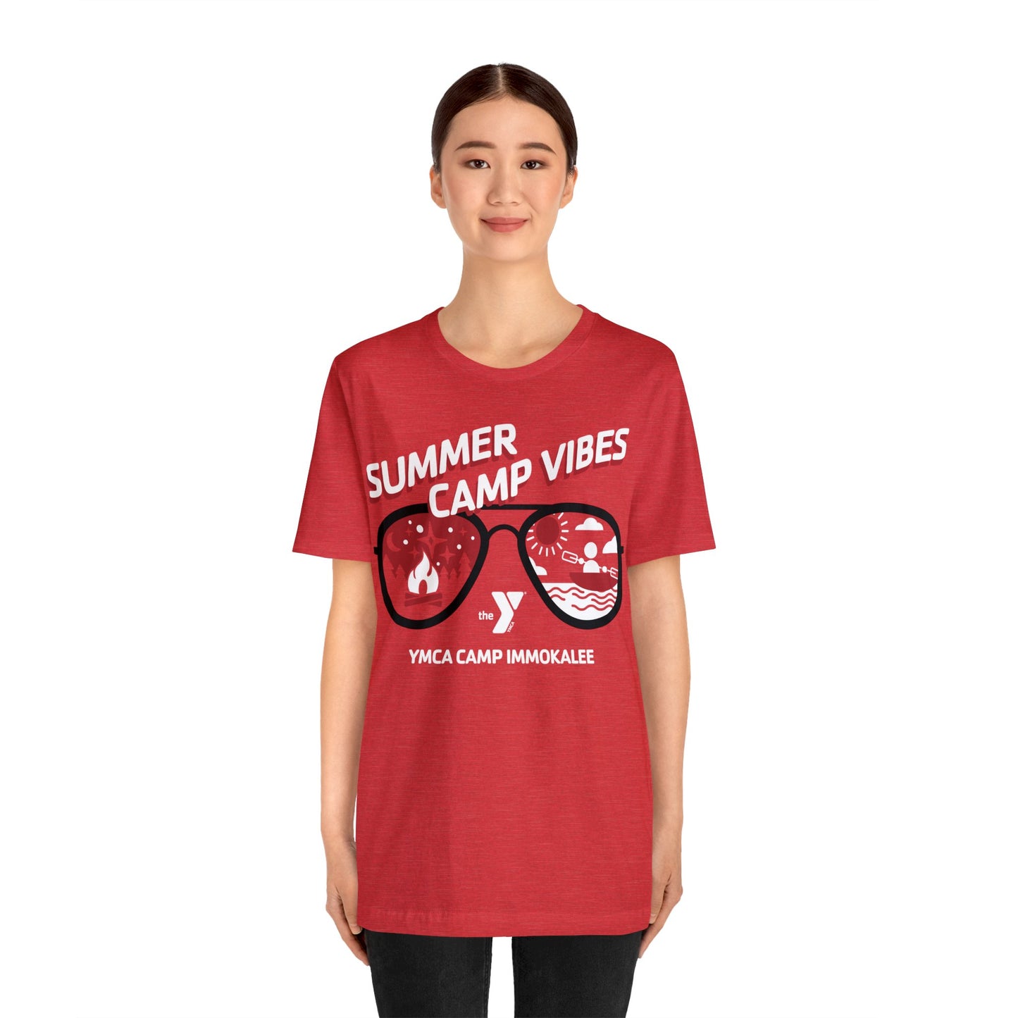 Summer Camp Vibes Unisex Jersey Short Sleeve Tee