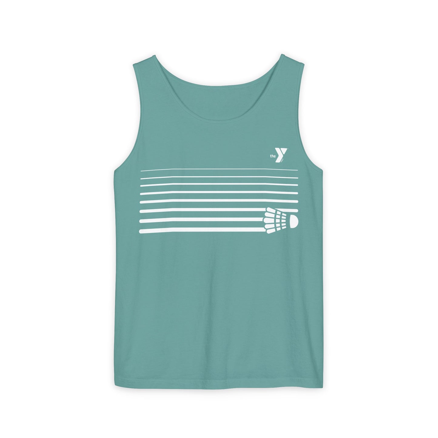 Winston Badminton Club - Unisex Garment-Dyed Tank Top