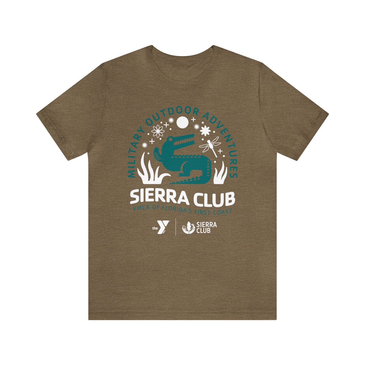 Sierra Club Military Outdoor Adventures Unisex Jersey Short Sleeve Tee