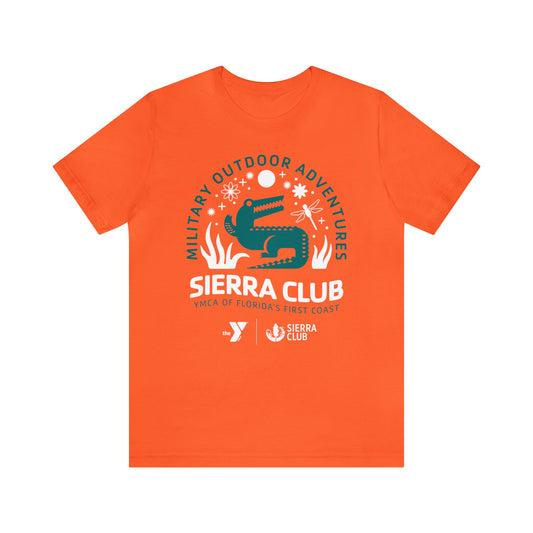 Sierra Club Military Outdoor Adventures Unisex Jersey Short Sleeve Tee