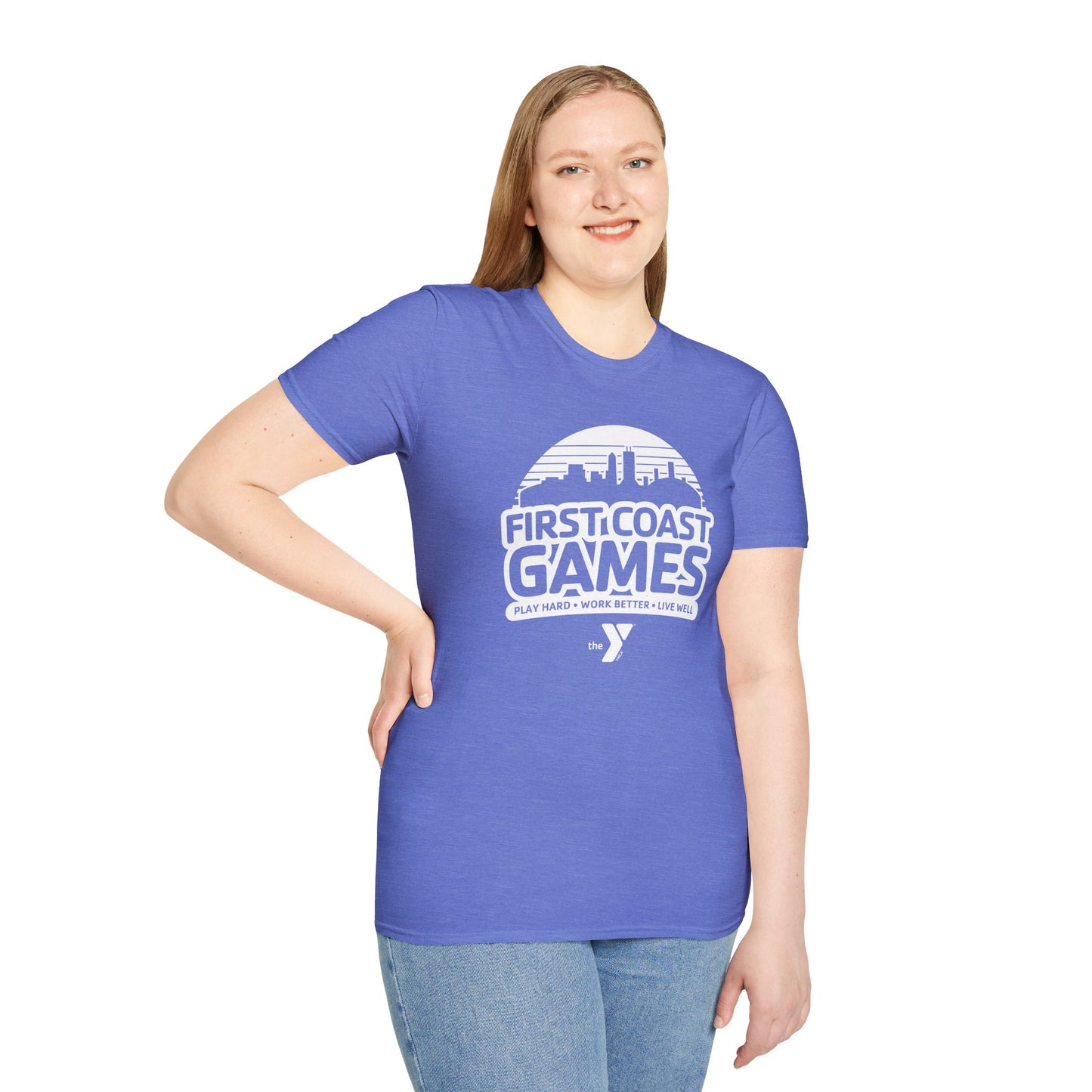 First Coast Games Skyline Unisex Softstyle T-Shirt