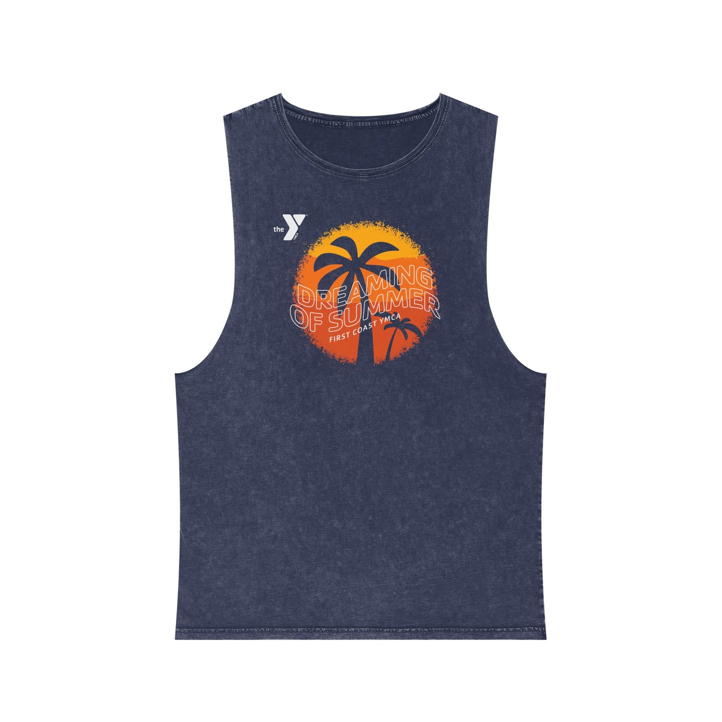 Summer Vibes - Dreaming Unisex Stonewash Tank Top