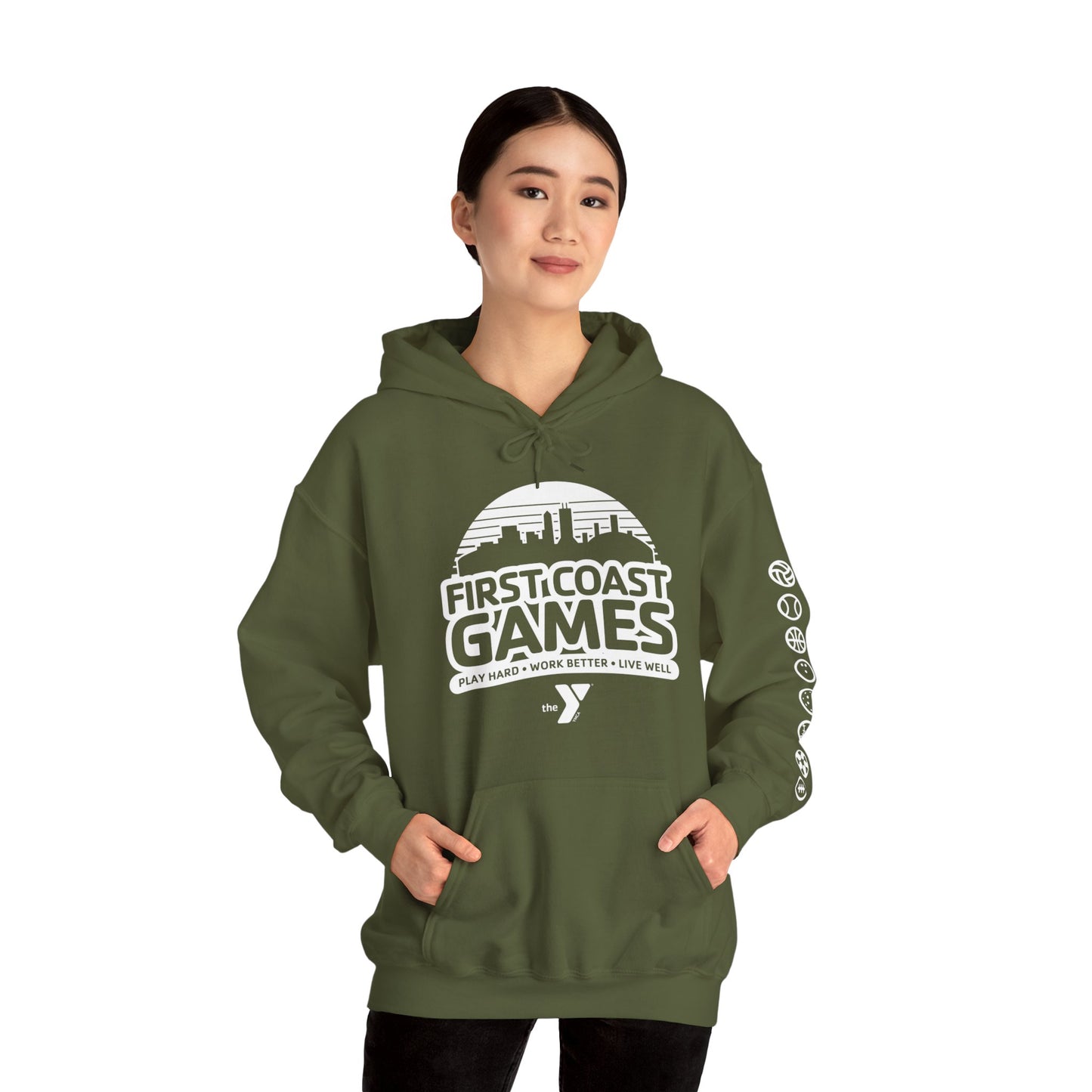 First Coast Games Unisex Heavy Blend™ Hooded Sweatshirt