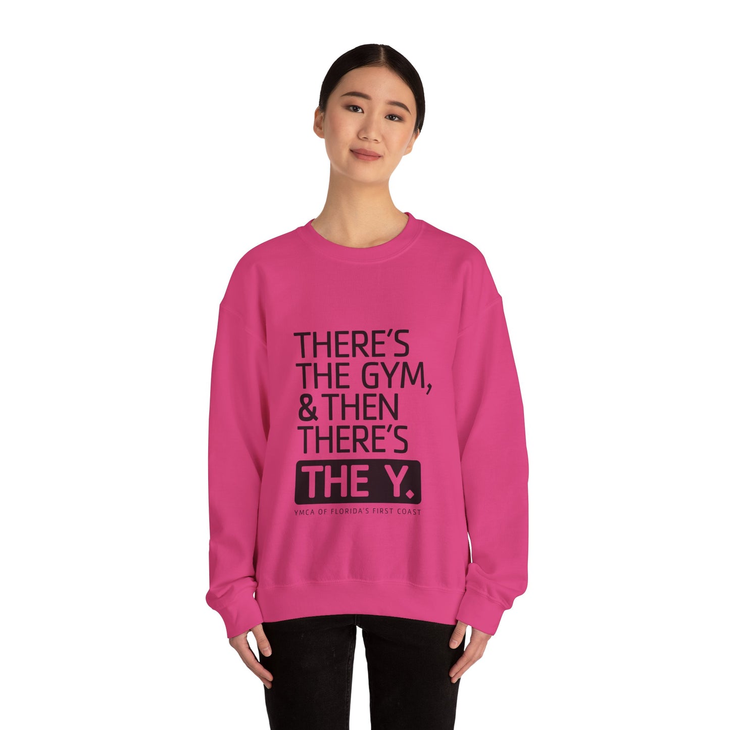 There's the Y Unisex Heavy Blend™ Crewneck Sweatshirt