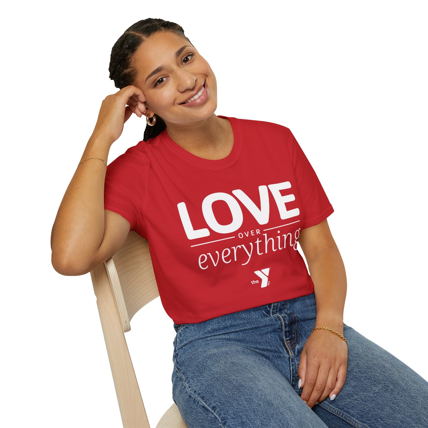Love The Y - Love Over Everything Unisex Softstyle T-Shirt